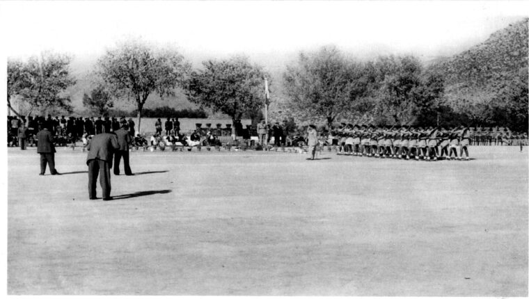 The parade ground from the east, Police Training College Hangu