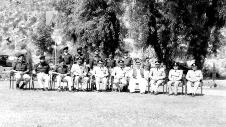 Course photograph, Police Training College Hangu