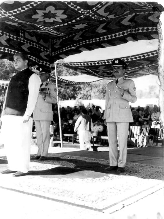 The Police Week marquee, Police Training College Hangu