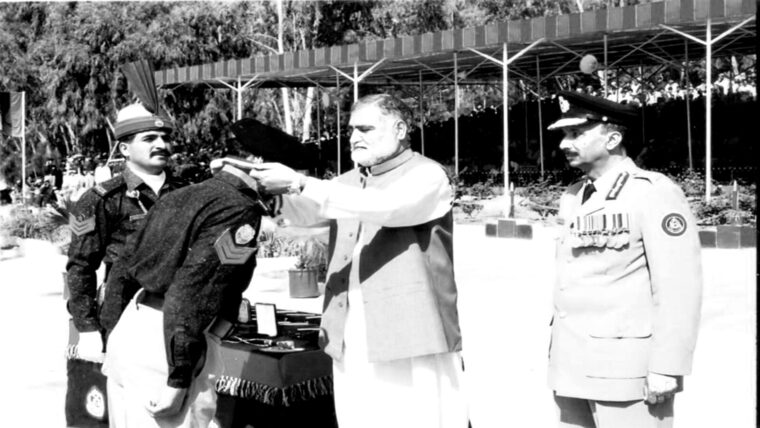 Presentation of awards, Police Training College Hangu