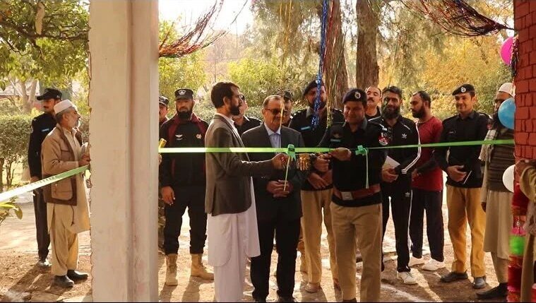 Inauguration of the new maintenance workshop, Police Training College Hangu